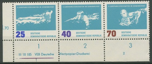 Ddr 1962 schwimm - 1962, mit