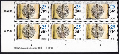 Briefmarken ddr 3341 - nr.,