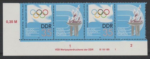Ddr 1985 2949 mit - ddr, 1985: