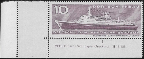 Ddr mich 1693 dv - mich.-nr.,