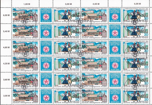 Briefmarken ddr 2880 81 - ddr, mi
