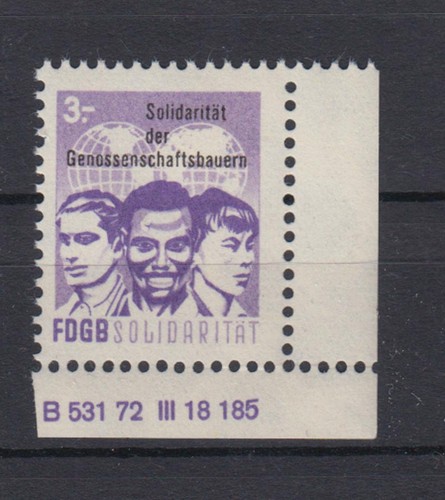 Ddr spendenmarken fdgb - ddr,