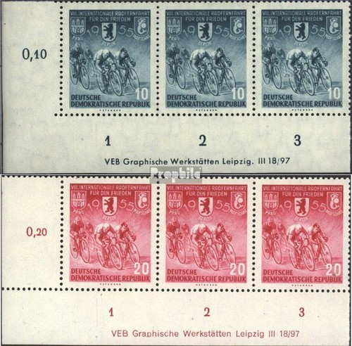 Briefmarken ddr 1955 470y i - 1955,