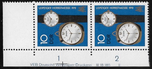 Ddr 1601 druckvermerk - ddr, dv,