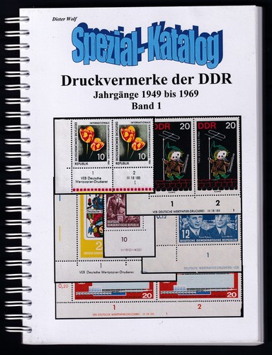 Ddr druckvermerk katalog - ddr,