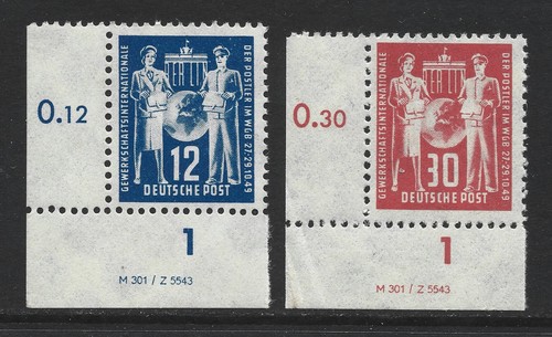 Post gewerkschaft 1949 postfr - 1949,