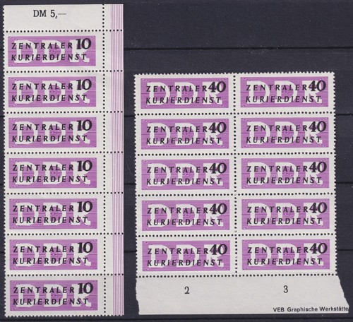 Zkd x ii postfrisch - x,