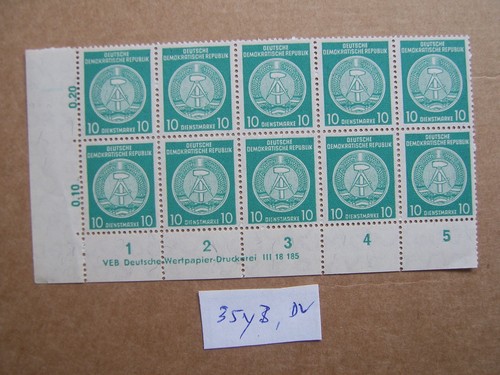 Dienst nr 35y - a:, b