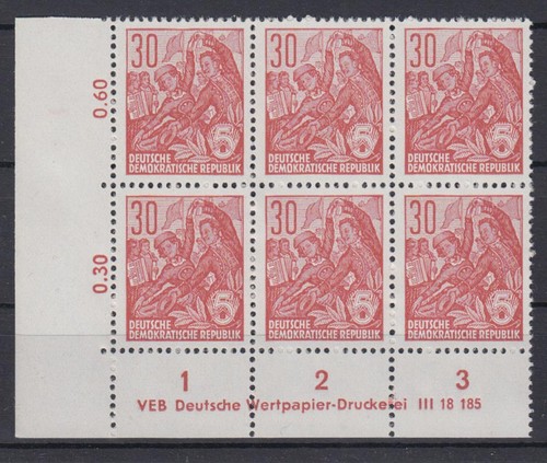 Ddr 582 mit - 582, druckvermerk