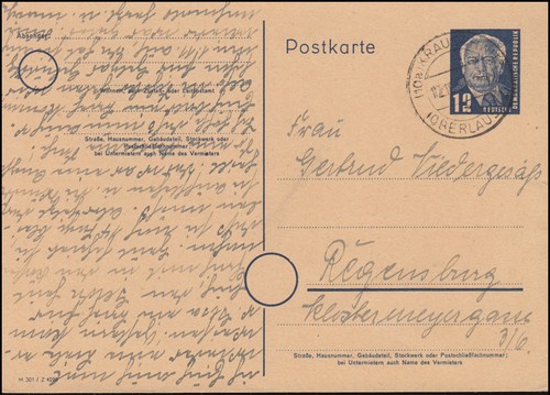 Ddr pieck druckvermerk - ddr,