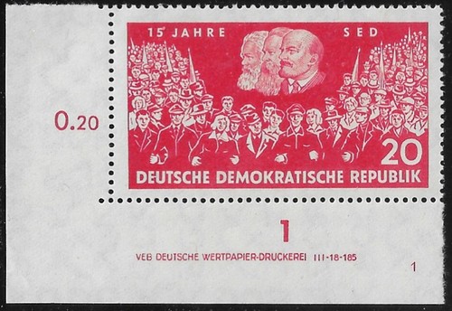Ddr 821 druckvermerk - ddr, dv,