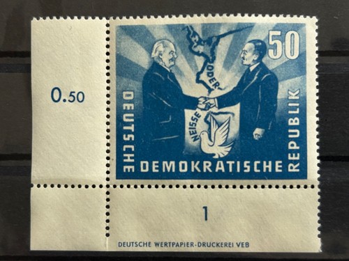 Ddr 1951 minr 285 mit - 1951, minr.285