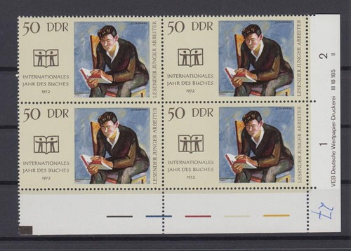 Ddr 1781 druckvermerk - 1781, eckrand