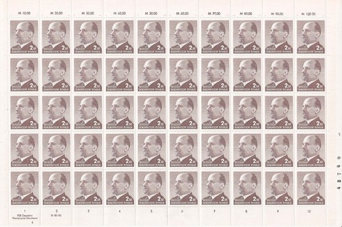 Briefmarken ddr 1482 b - ddr,
