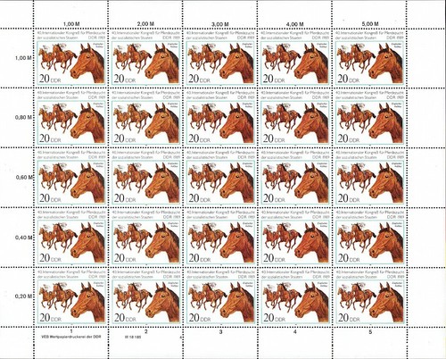 Briefmarken ddr 3262 - ddr, nr.