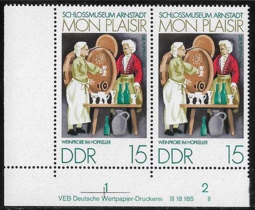 Ddr mich 1977 - mich.-nr., dv