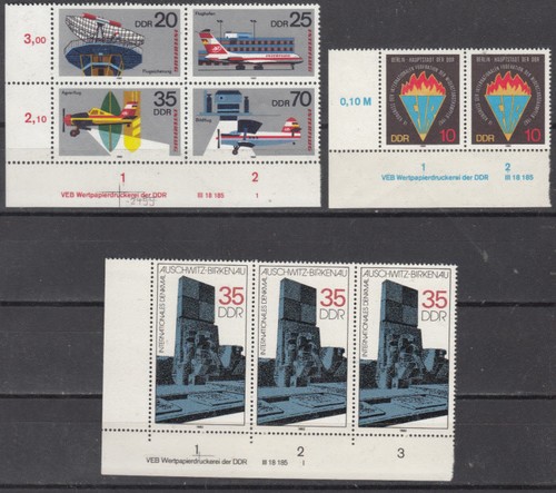Ddr 1980 1982 lot - ddr, dv