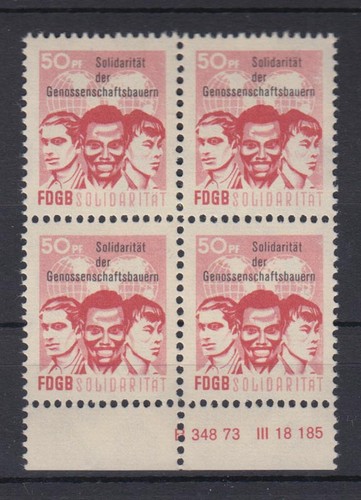Ddr spendenmarken fdgb - ddr,