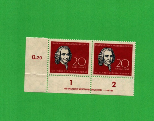 Ddr 1958 bogenecke - ddr, von